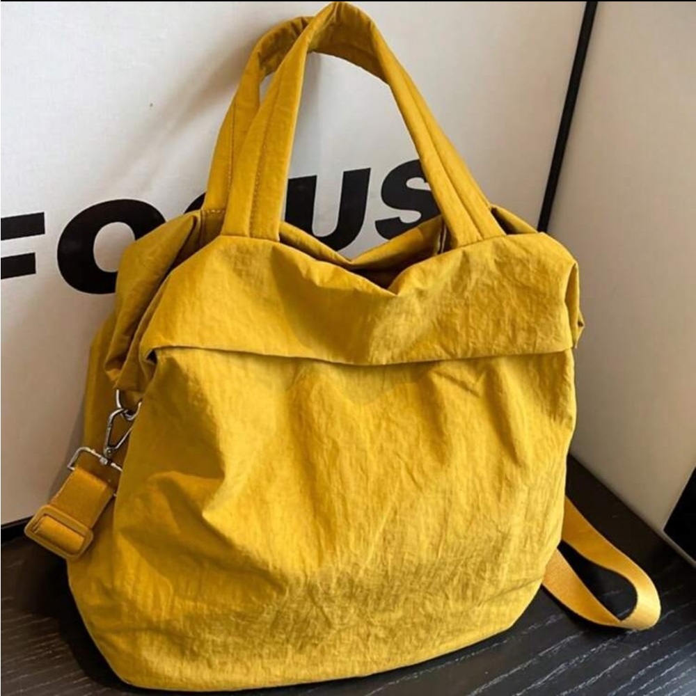 NWOT - Stylish Yellow Tote Bag